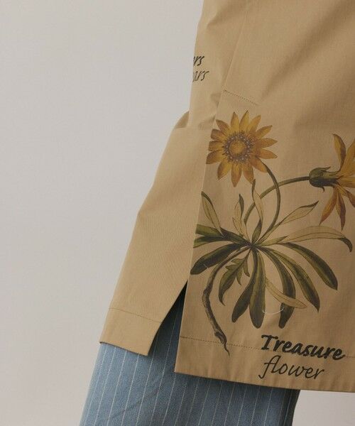 GRACE CONTINENTAL / グレースコンチネンタル ロング・マキシ丈ワンピース | プリントトレンチワンピース | 詳細20