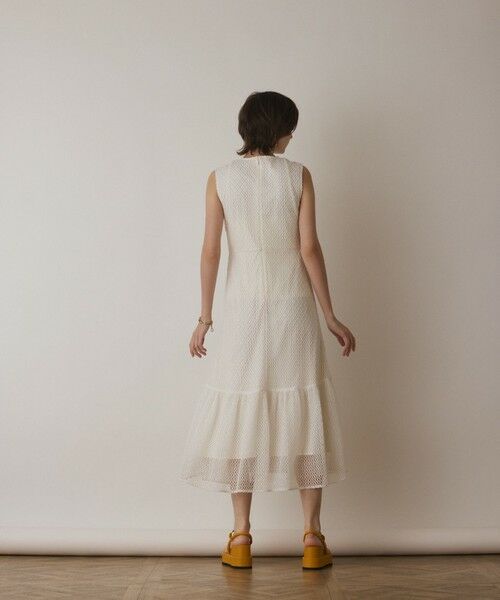 GRACE CONTINENTAL / グレースコンチネンタル ロング・マキシ丈ワンピース | メッシュロングワンピース | 詳細3