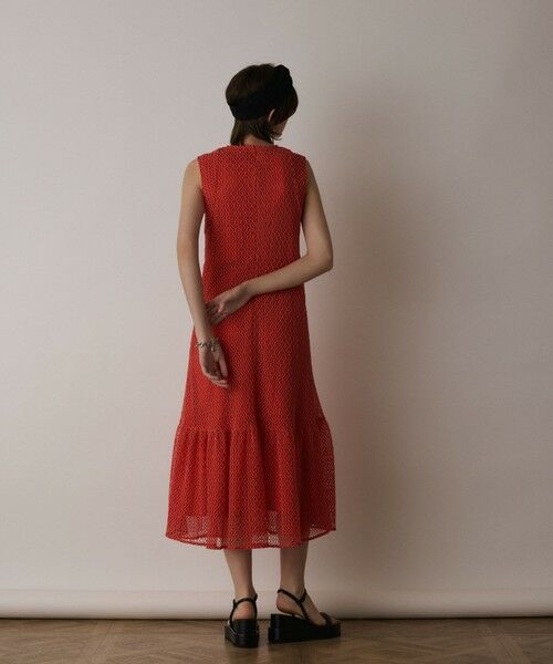 GRACE CONTINENTAL / グレースコンチネンタル ロング・マキシ丈ワンピース | メッシュロングワンピース | 詳細14