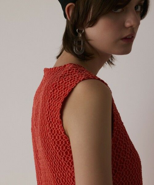 GRACE CONTINENTAL / グレースコンチネンタル ロング・マキシ丈ワンピース | メッシュロングワンピース | 詳細21