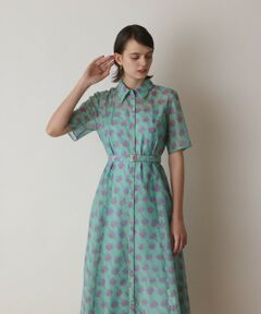 GRACE CONTINENTAL / グレースコンチネンタル ロング・マキシ丈ワンピース | ドローイングプリントワンピース