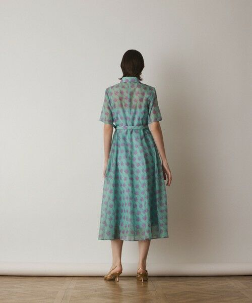 GRACE CONTINENTAL / グレースコンチネンタル ロング・マキシ丈ワンピース | ドローイングプリントワンピース | 詳細14