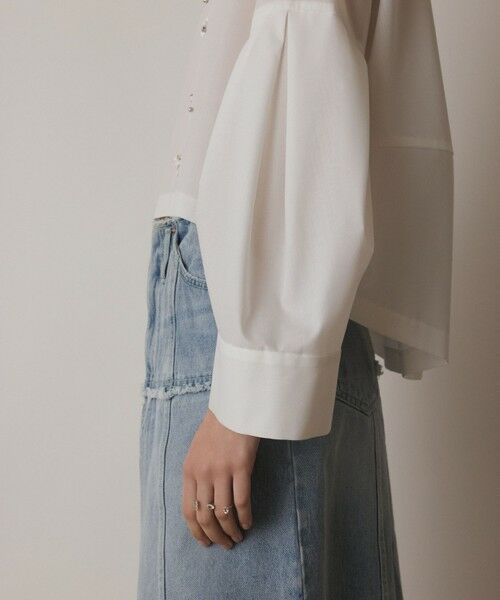 GRACE CONTINENTAL / グレースコンチネンタル シャツ・ブラウス | ビジューシャツ | 詳細9