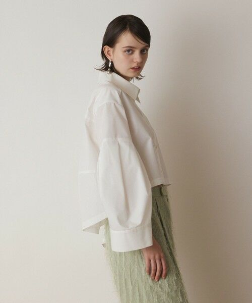 GRACE CONTINENTAL / グレースコンチネンタル シャツ・ブラウス | ビッグスリーブシャツ | 詳細4