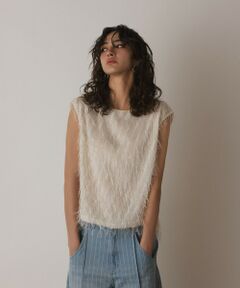 【グレースコンチネンタル】ロゴミラノリブトップ ロゴミラノリブトップ （カットソー）｜GRACE CONTINENTAL