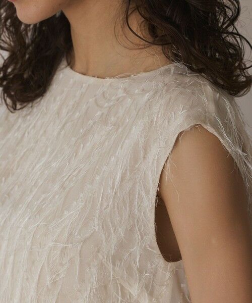 GRACE CONTINENTAL / グレースコンチネンタル カットソー | フリンジギャザートップ | 詳細5