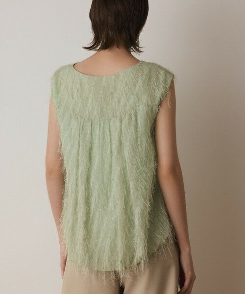 GRACE CONTINENTAL / グレースコンチネンタル カットソー | フリンジギャザートップ | 詳細13
