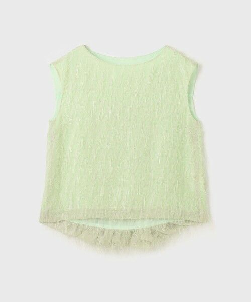 GRACE CONTINENTAL / グレースコンチネンタル カットソー | フリンジギャザートップ | 詳細15