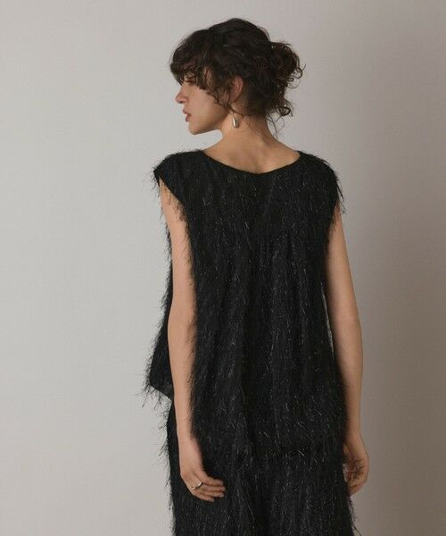 GRACE CONTINENTAL / グレースコンチネンタル カットソー | フリンジギャザートップ | 詳細23