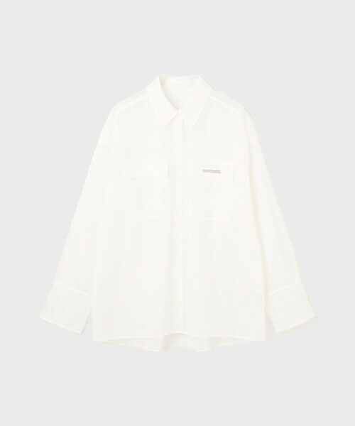 GRACE CONTINENTAL / グレースコンチネンタル シャツ・ブラウス | メッシュオーバーシャツ | 詳細11