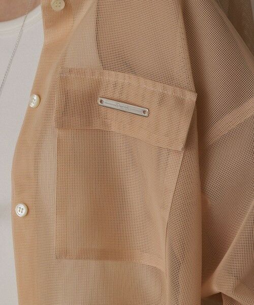 GRACE CONTINENTAL / グレースコンチネンタル シャツ・ブラウス | メッシュオーバーシャツ | 詳細17