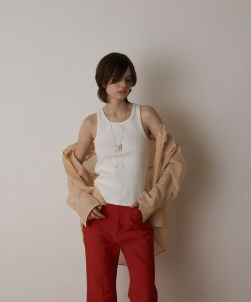 GRACE CONTINENTAL / グレースコンチネンタル シャツ・ブラウス | メッシュオーバーシャツ | 詳細18