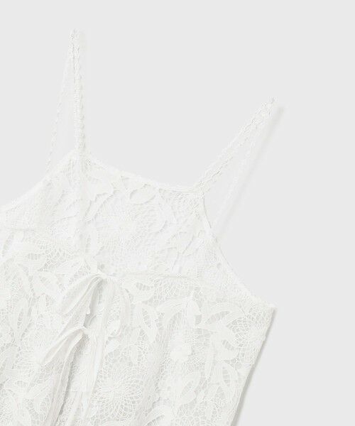 GRACE CONTINENTAL / グレースコンチネンタル キャミソール・チューブトップ | フラワーレースキャミソール | 詳細12