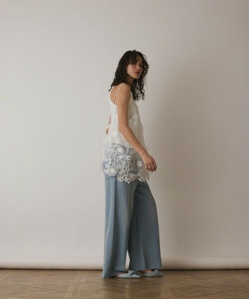 GRACE CONTINENTAL / グレースコンチネンタル キャミソール・チューブトップ | フラワーレースキャミソール | 詳細2