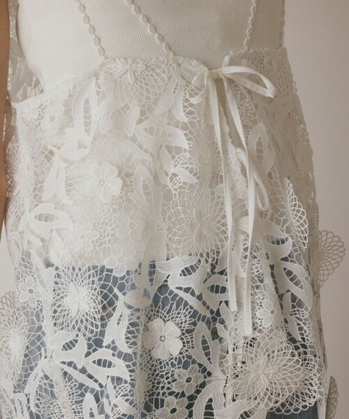 GRACE CONTINENTAL / グレースコンチネンタル キャミソール・チューブトップ | フラワーレースキャミソール | 詳細9
