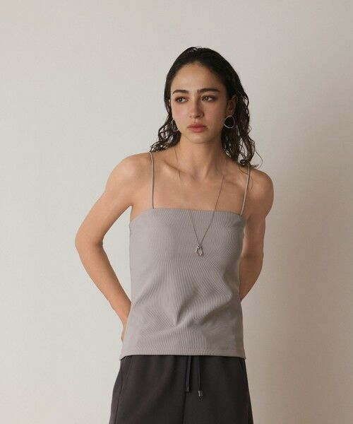 GRACE CONTINENTAL / グレースコンチネンタル キャミソール・チューブトップ | テレコベアトップ | 詳細8