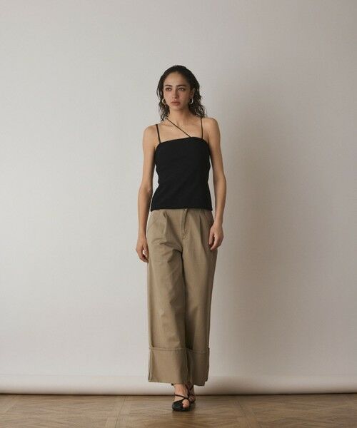GRACE CONTINENTAL / グレースコンチネンタル キャミソール・チューブトップ | テレコベアトップ | 詳細15