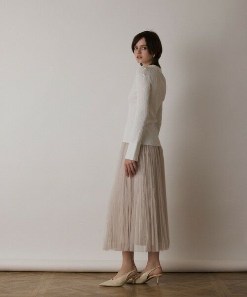 GRACE CONTINENTAL / グレースコンチネンタル ニット・セーター | ビジューリブニットトップ | 詳細2