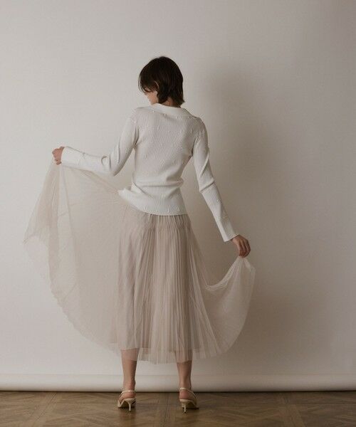 GRACE CONTINENTAL / グレースコンチネンタル ニット・セーター | ビジューリブニットトップ | 詳細3