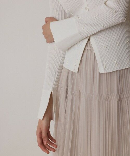 GRACE CONTINENTAL / グレースコンチネンタル ニット・セーター | ビジューリブニットトップ | 詳細7