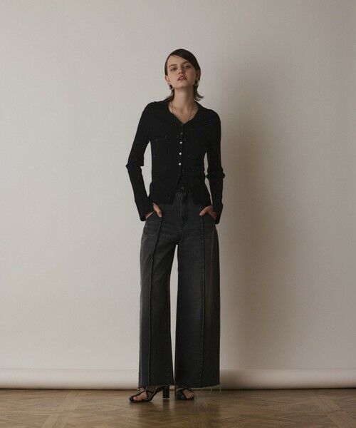 GRACE CONTINENTAL / グレースコンチネンタル ニット・セーター | ビジューリブニットトップ | 詳細10