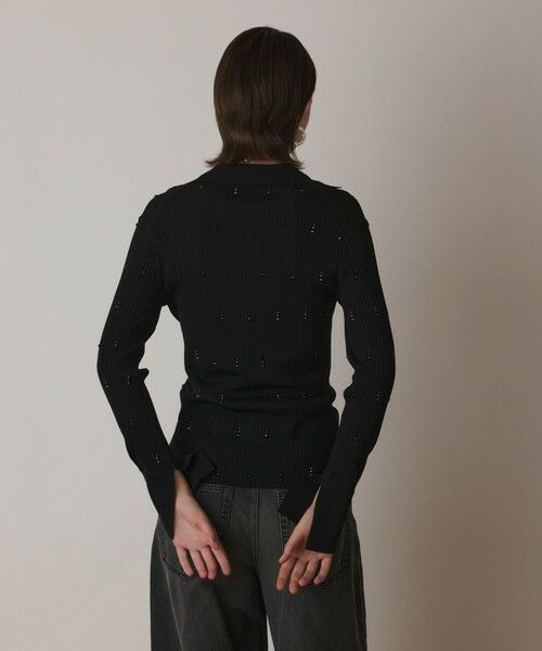 GRACE CONTINENTAL / グレースコンチネンタル ニット・セーター | ビジューリブニットトップ | 詳細13