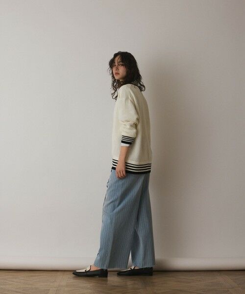 GRACE CONTINENTAL / グレースコンチネンタル カーディガン・ボレロ | メッシュラインニットカーディガン | 詳細2