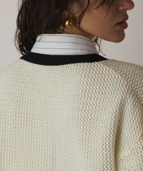 GRACE CONTINENTAL / グレースコンチネンタル カーディガン・ボレロ | メッシュラインニットカーディガン | 詳細9