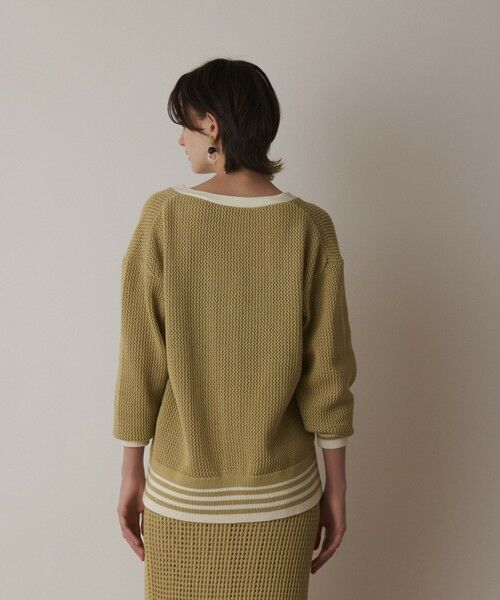 GRACE CONTINENTAL / グレースコンチネンタル カーディガン・ボレロ | メッシュラインニットカーディガン | 詳細17