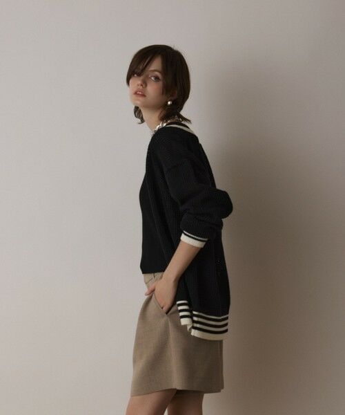 GRACE CONTINENTAL / グレースコンチネンタル カーディガン・ボレロ | メッシュラインニットカーディガン | 詳細24