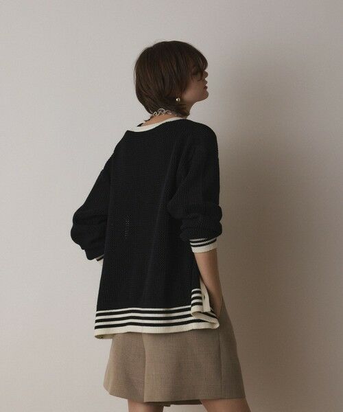 GRACE CONTINENTAL / グレースコンチネンタル カーディガン・ボレロ | メッシュラインニットカーディガン | 詳細25