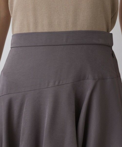 GRACE CONTINENTAL / グレースコンチネンタル ミニ・ひざ丈スカート | イレヘムサテンスカート | 詳細15