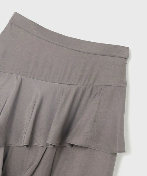 GRACE CONTINENTAL / グレースコンチネンタル ミニ・ひざ丈スカート | イレヘムサテンスカート | 詳細18