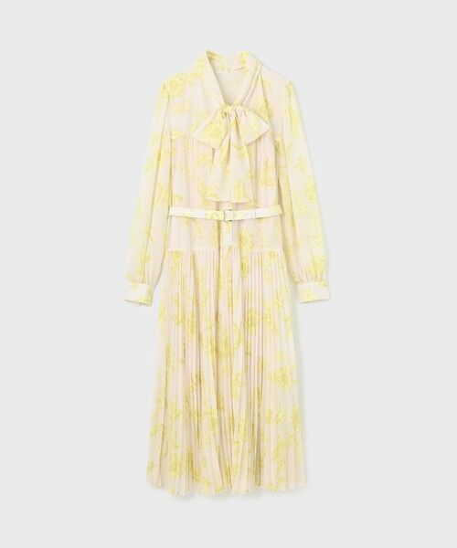 GRACE CONTINENTAL / グレースコンチネンタル ロング・マキシ丈ワンピース | フラワープリントプリーツワンピース | 詳細18