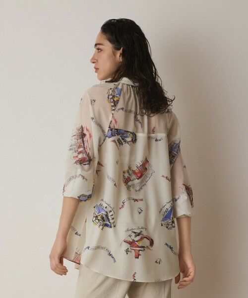 GRACE CONTINENTAL / グレースコンチネンタル シャツ・ブラウス | スーヴェニールプリントブラウス | 詳細19