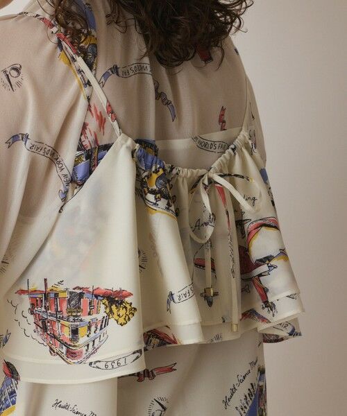 GRACE CONTINENTAL / グレースコンチネンタル シャツ・ブラウス | スーヴェニールプリントブラウス | 詳細14