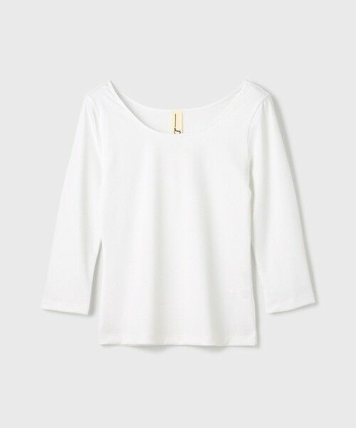 GRACE CONTINENTAL / グレースコンチネンタル その他トップス | テレコボートネックトップ | 詳細8
