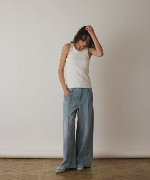 GRACE CONTINENTAL / グレースコンチネンタル その他トップス | テレコカットトップ | 詳細1