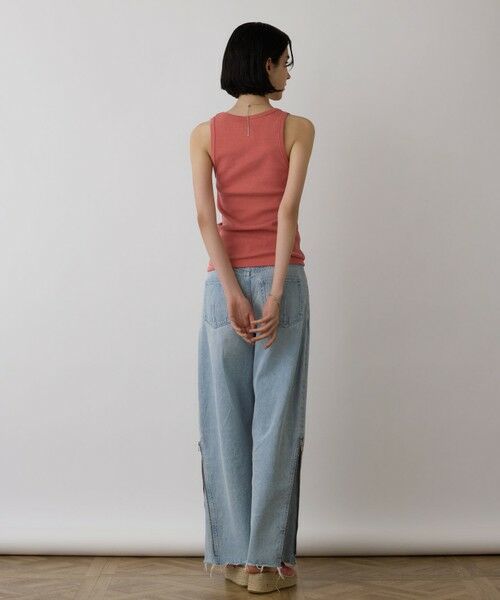 GRACE CONTINENTAL / グレースコンチネンタル その他トップス | テレコカットトップ | 詳細15