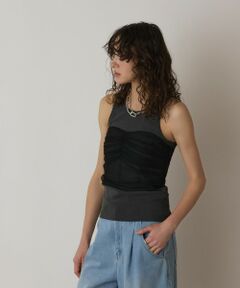 GRACE CONTINENTAL / グレースコンチネンタル キャミソール・チューブトップ | チュールベアトップ