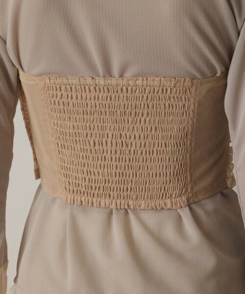 GRACE CONTINENTAL / グレースコンチネンタル キャミソール・チューブトップ | チュールベアトップ | 詳細6