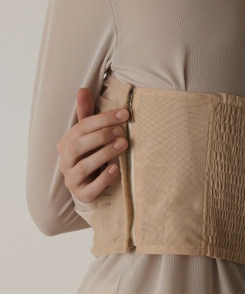 GRACE CONTINENTAL / グレースコンチネンタル キャミソール・チューブトップ | チュールベアトップ | 詳細7