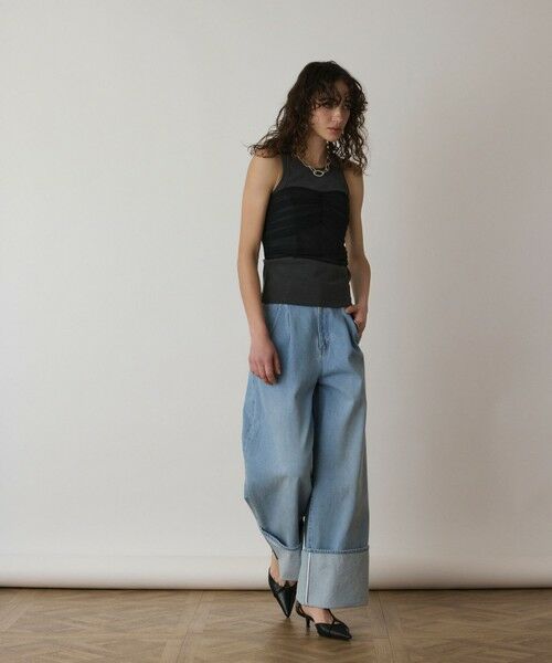 GRACE CONTINENTAL / グレースコンチネンタル キャミソール・チューブトップ | チュールベアトップ | 詳細12