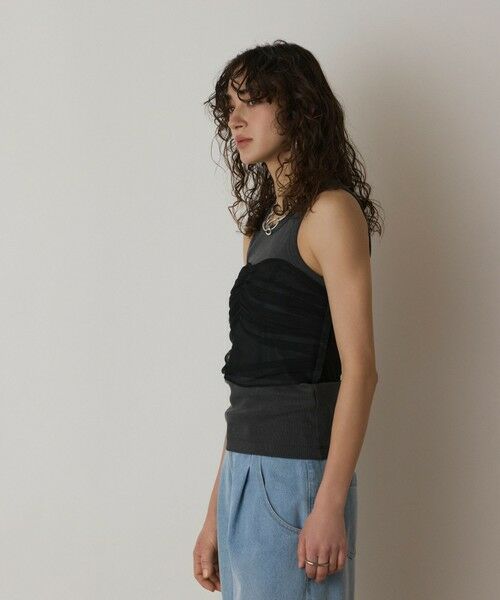 GRACE CONTINENTAL / グレースコンチネンタル キャミソール・チューブトップ | チュールベアトップ | 詳細13