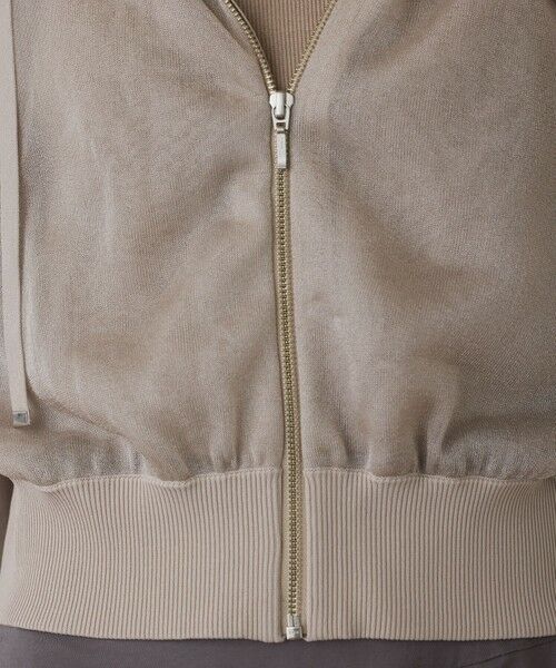 GRACE CONTINENTAL / グレースコンチネンタル パーカー | シアーニットパーカー | 詳細11