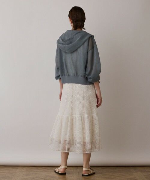 GRACE CONTINENTAL / グレースコンチネンタル パーカー | シアーニットパーカー | 詳細16