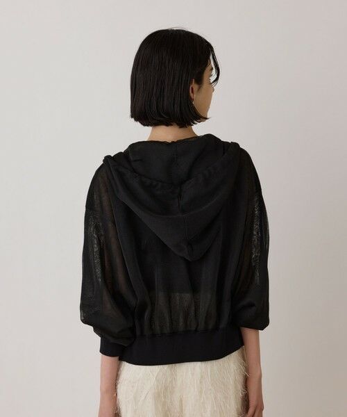 GRACE CONTINENTAL / グレースコンチネンタル パーカー | シアーニットパーカー | 詳細21