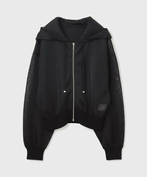 GRACE CONTINENTAL / グレースコンチネンタル パーカー | シアーニットパーカー | 詳細23