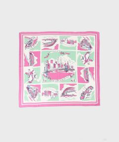 GRACE CONTINENTAL / グレースコンチネンタル バンダナ・スカーフ | スーヴェニールプリントスカーフ