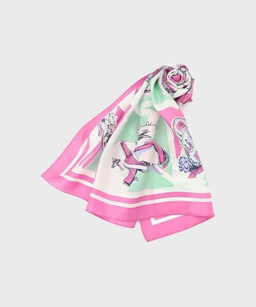 GRACE CONTINENTAL / グレースコンチネンタル バンダナ・スカーフ | スーヴェニールプリントスカーフ | 詳細1